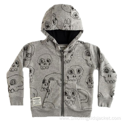 Children's Zip Hooded Top